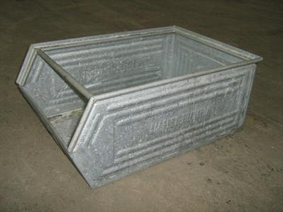Galvanized metal storage boxes Type SB-1262